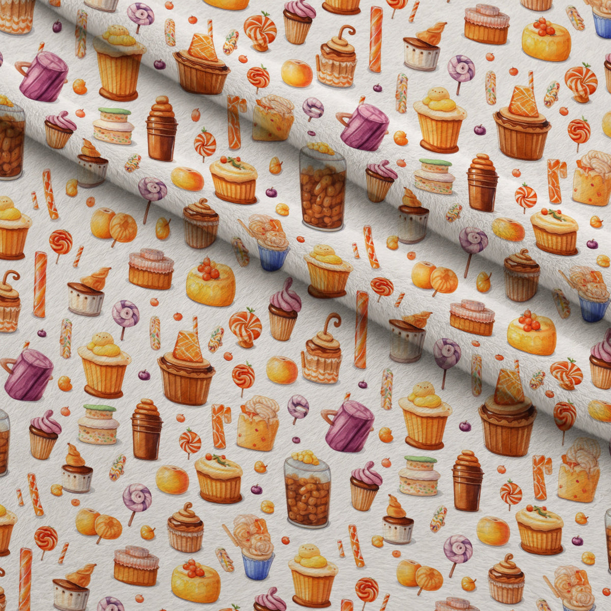 Spooky Pumpkin Patch Pattern 12 Minky Fabric