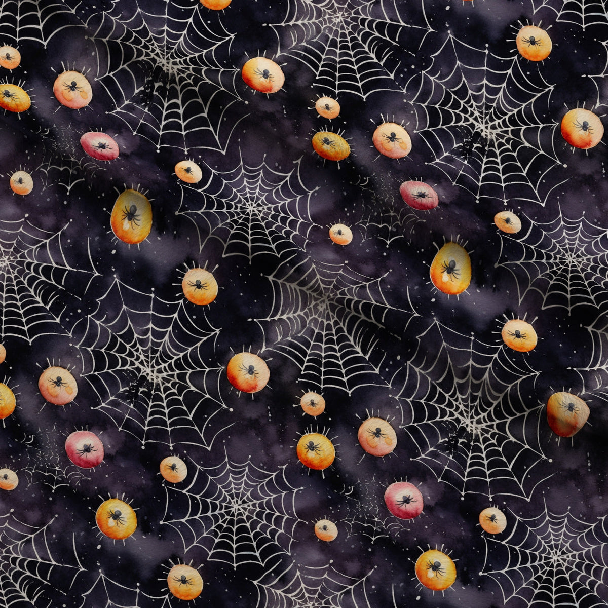 Spooky Pumpkin Patch Pattern 15 Minky Fabric