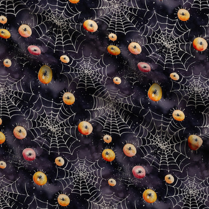 Spooky Pumpkin Patch Pattern 15 Minky Fabric