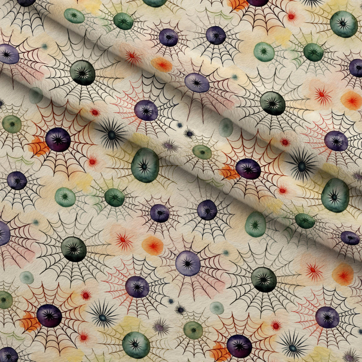 Spooky Pumpkin Patch Pattern 16 Minky Fabric