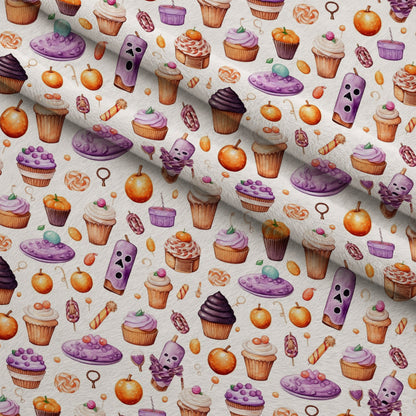 Spooky Pumpkin Patch Pattern 18 Minky Fabric