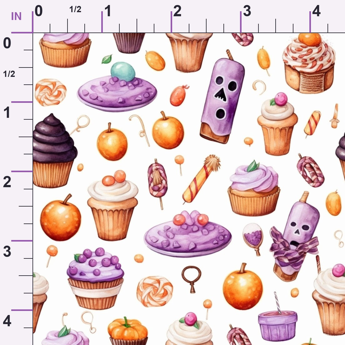 Spooky Pumpkin Patch Pattern 18 Minky Fabric