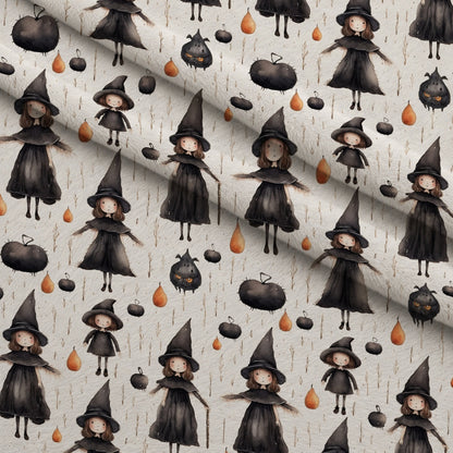 Spooky Pumpkin Patch Pattern 20 Minky Fabric