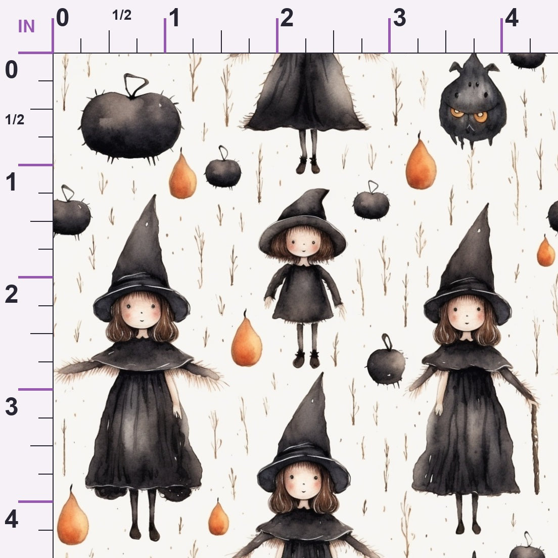 Spooky Pumpkin Patch Pattern 20 Minky Fabric