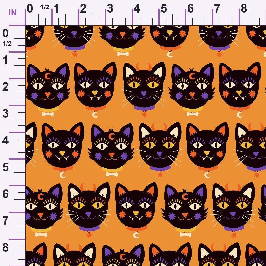 Spooky Sweets Pattern 9 Minky Fabric