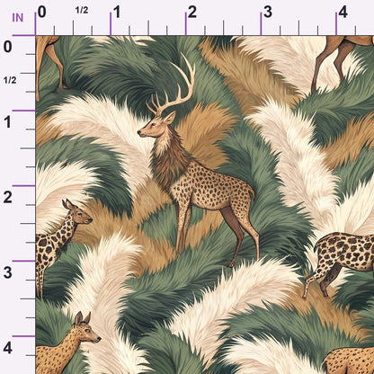 Spotted Savanna Pattern 10 Minky Fabric