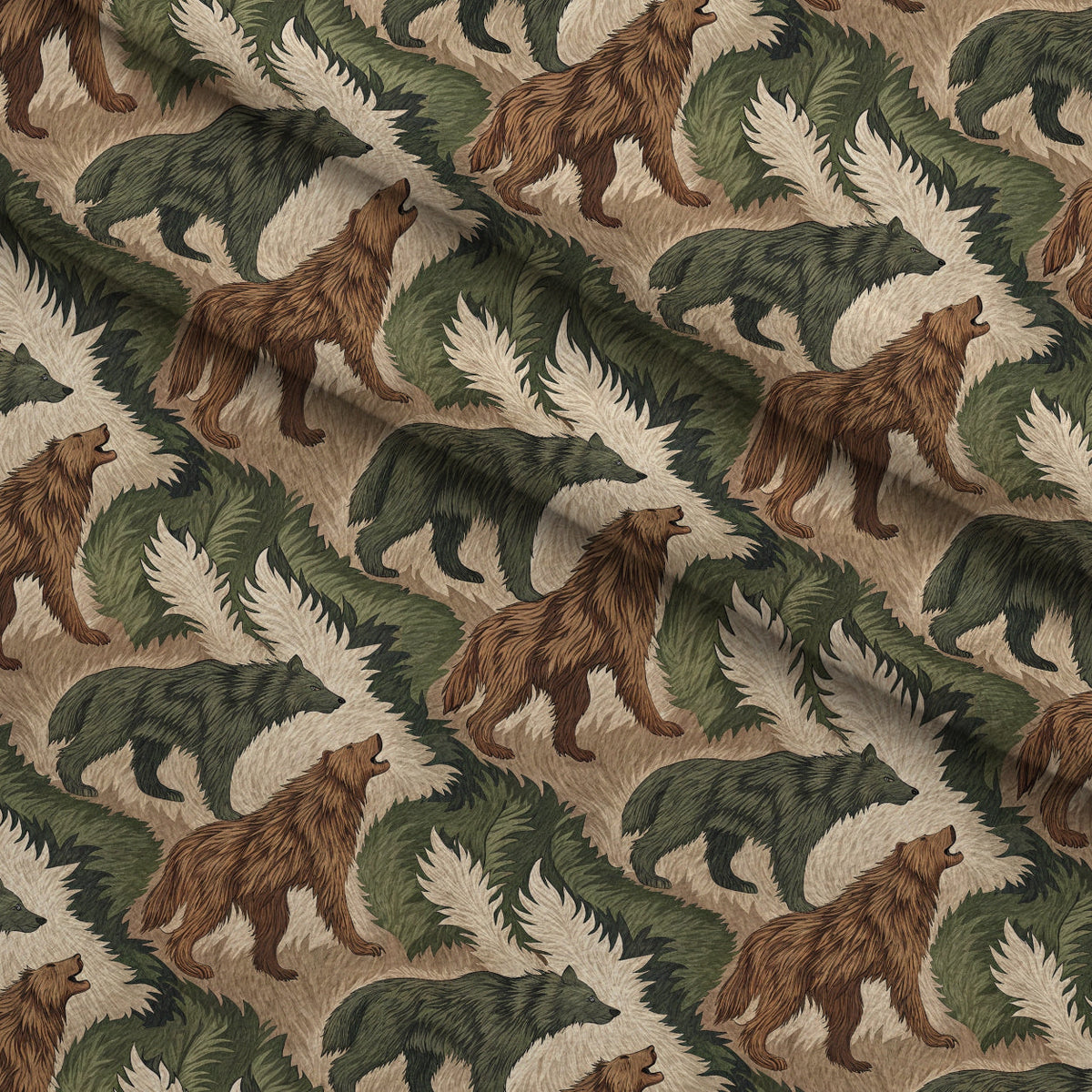 Spotted Savanna Pattern 3 Minky Fabric
