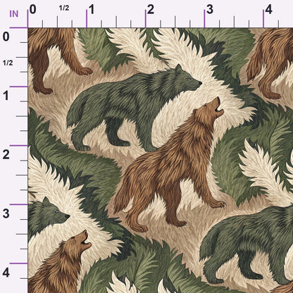 Spotted Savanna Pattern 3 Minky Fabric