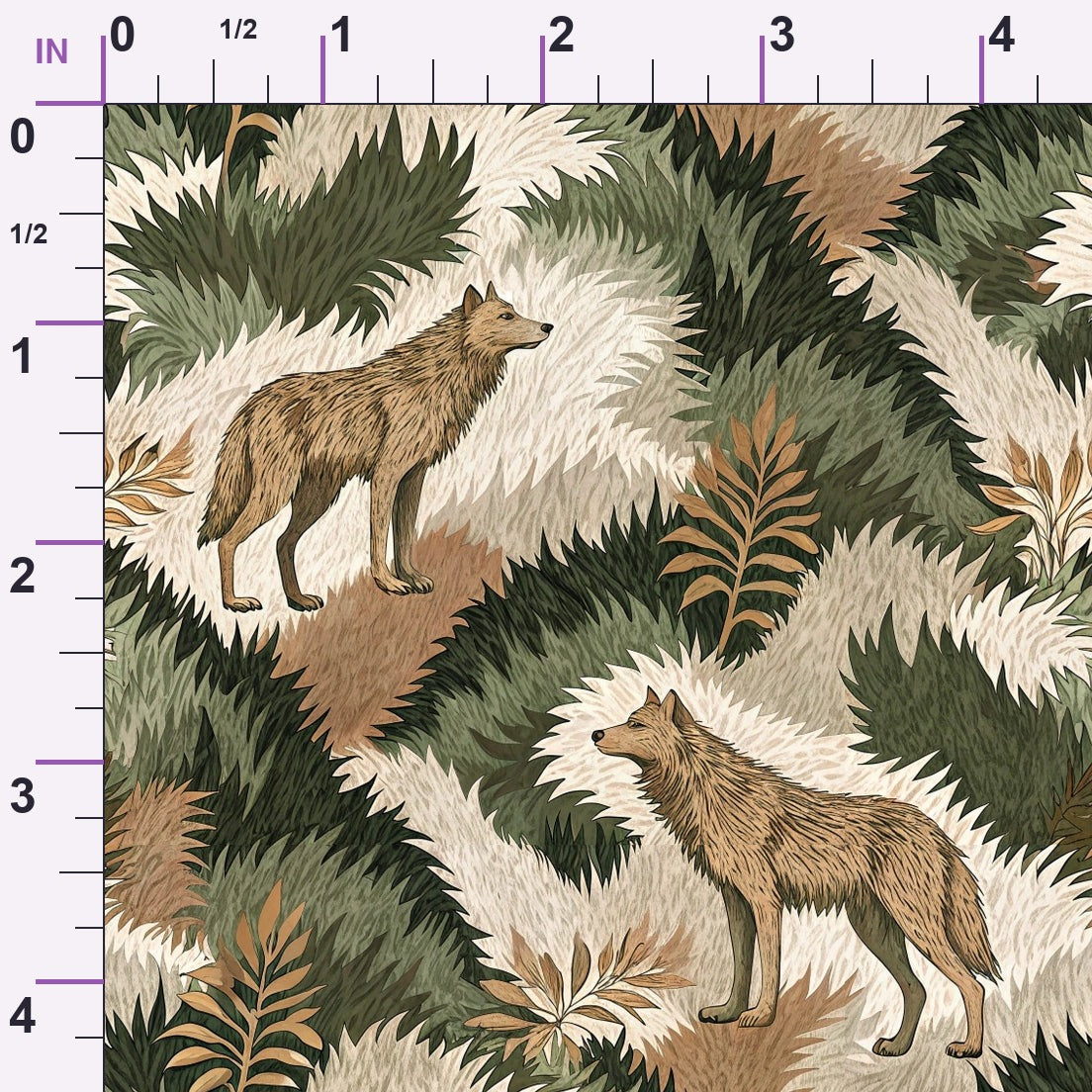 Spotted Savanna Pattern 4 Minky Fabric