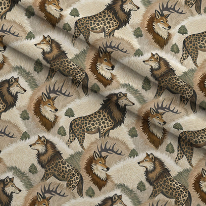 Spotted Savanna Pattern 5 Minky Fabric