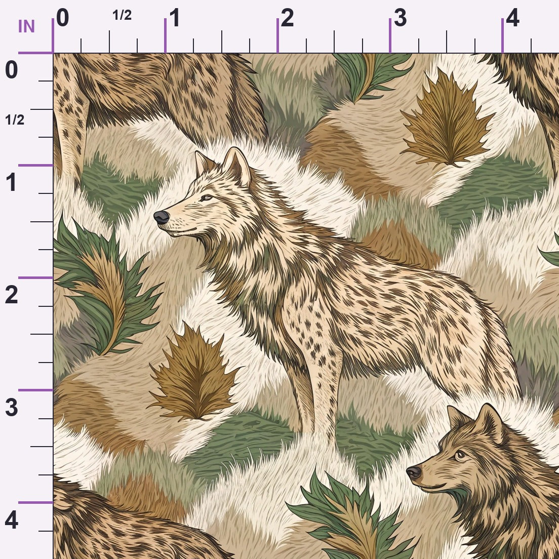 Spotted Savanna Pattern 6 Minky Fabric
