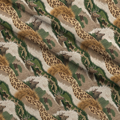 Spotted Savanna Pattern 7 Minky Fabric