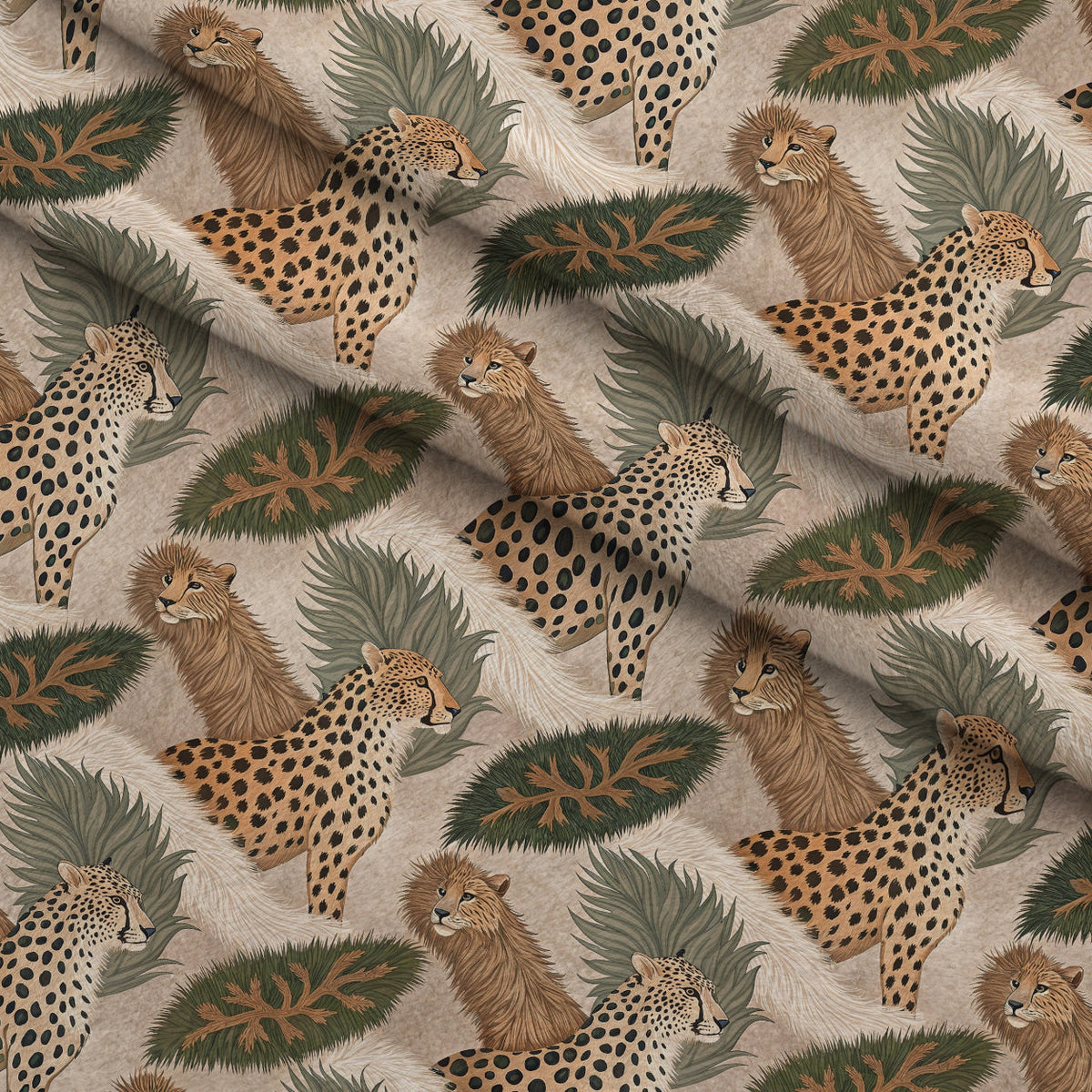 Spotted Savanna Pattern 8 Minky Fabric