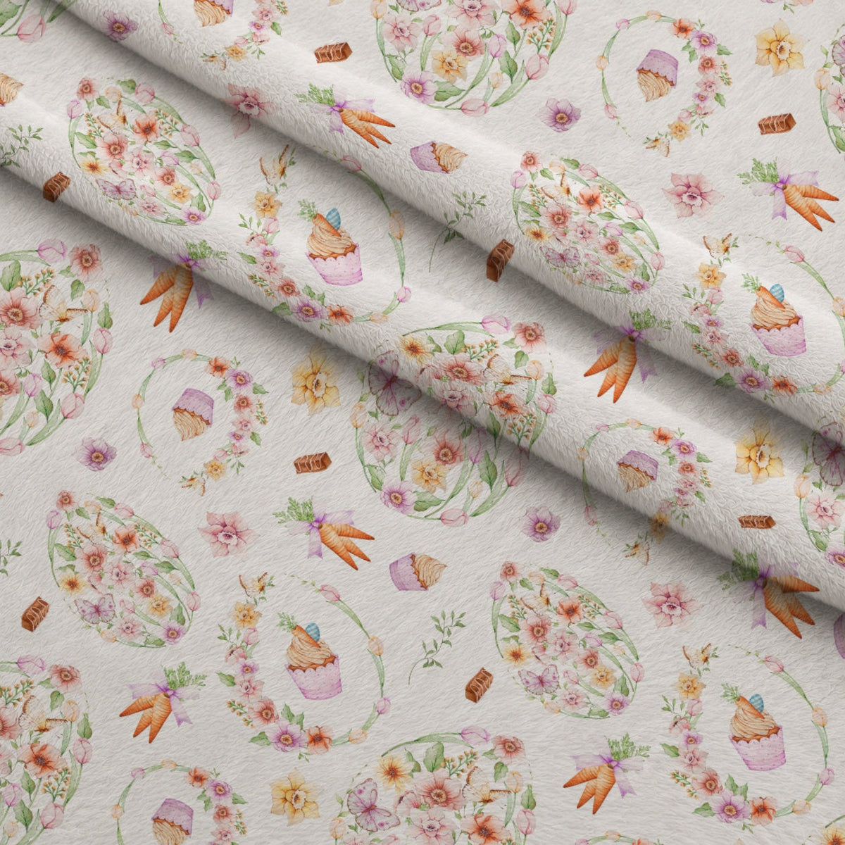 Springtime Sweets Pattern 1 Minky Fabric