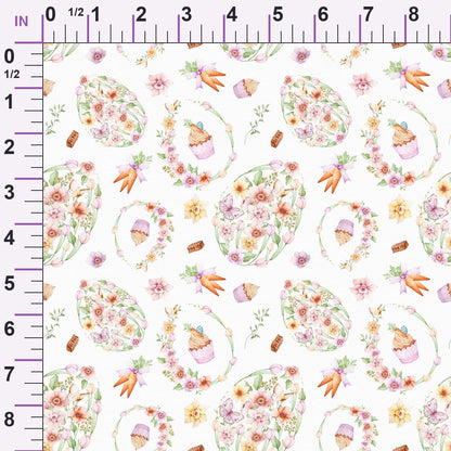 Springtime Sweets Pattern 1 Minky Fabric