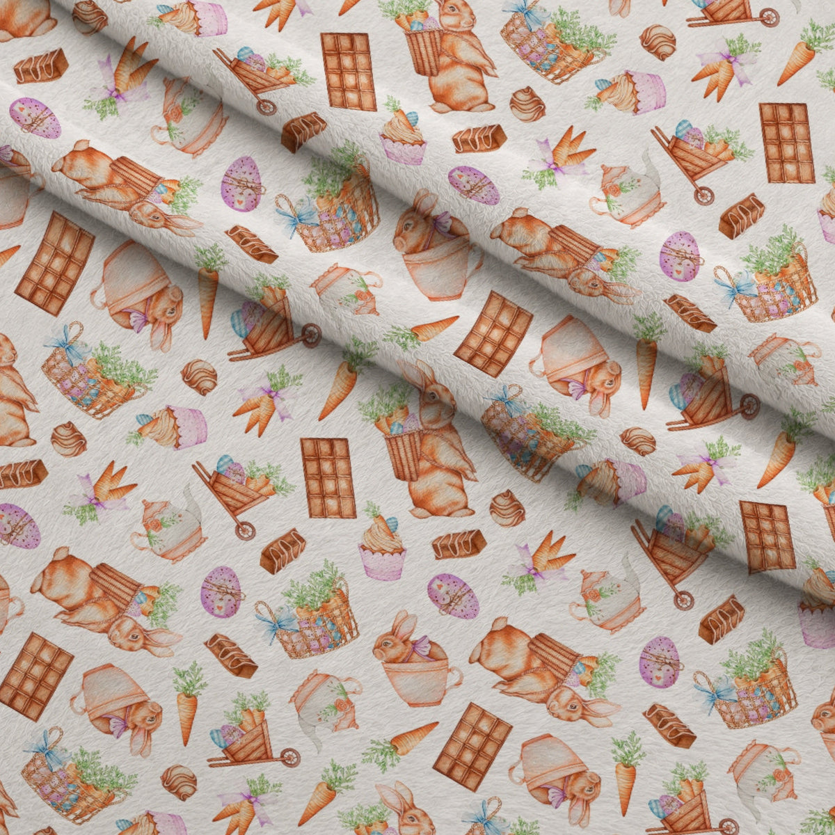Springtime Sweets Pattern 3 Minky Fabric