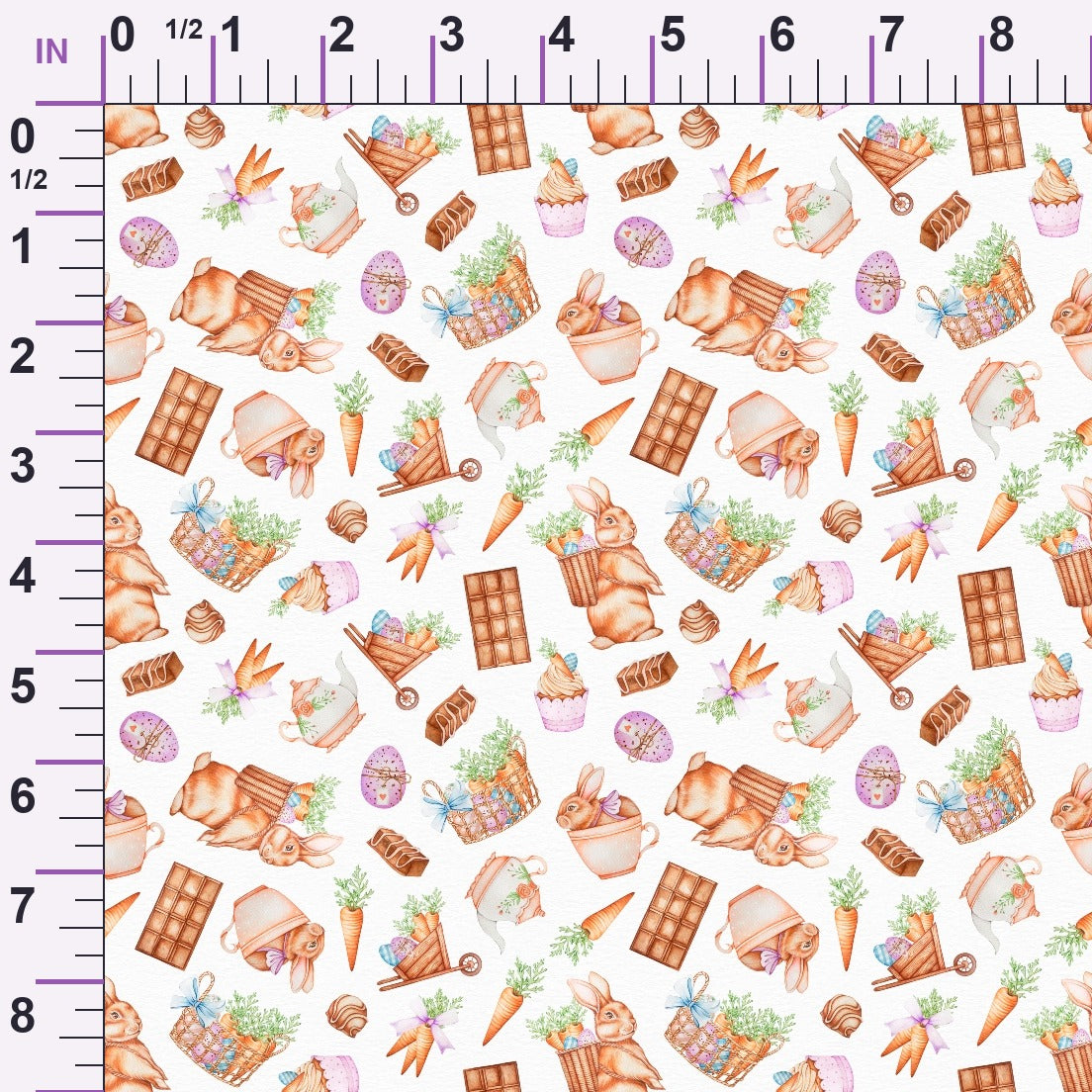 Springtime Sweets Pattern 3 Minky Fabric