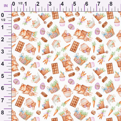 Springtime Sweets Pattern 3 Minky Fabric