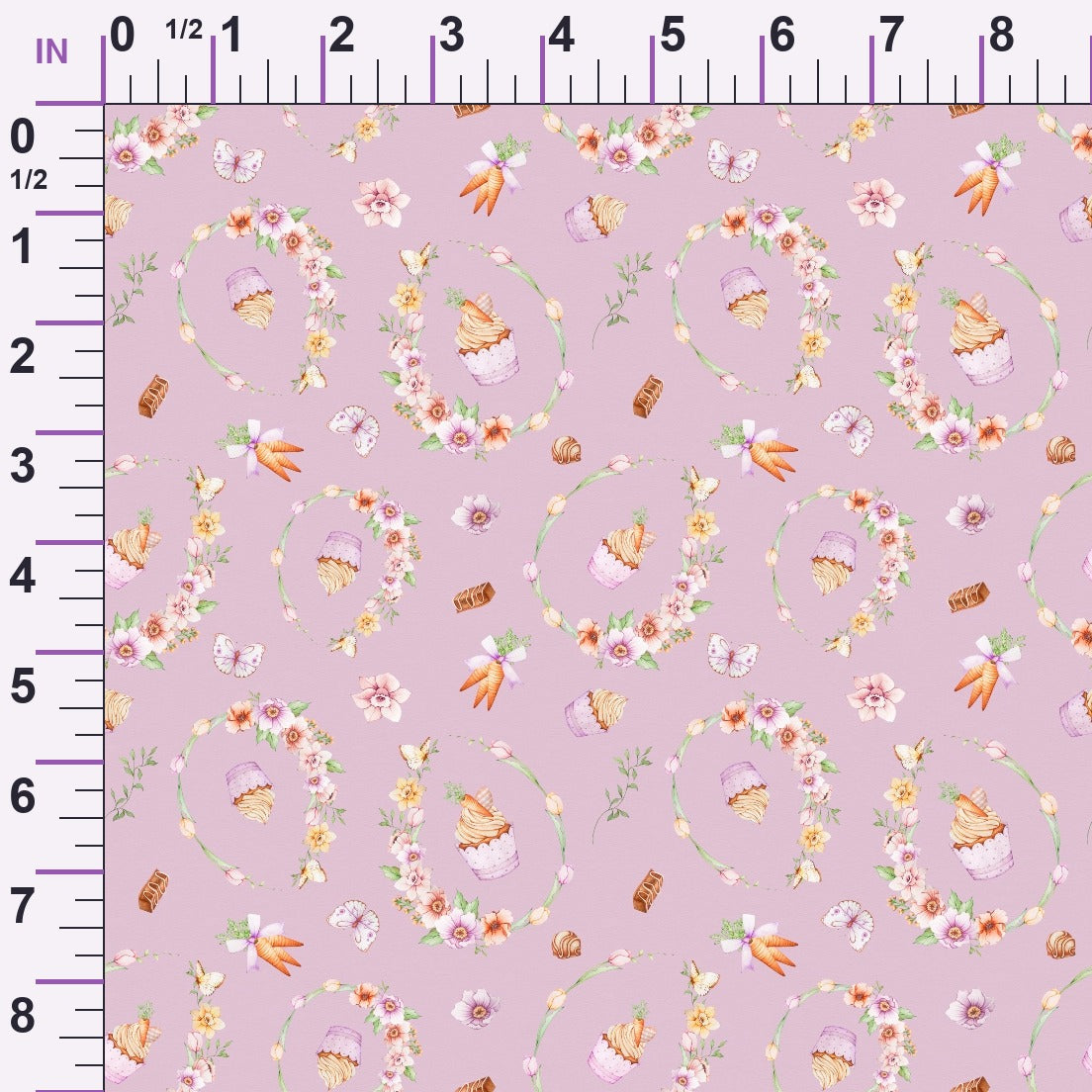 Springtime Sweets Pattern 4 Minky Fabric