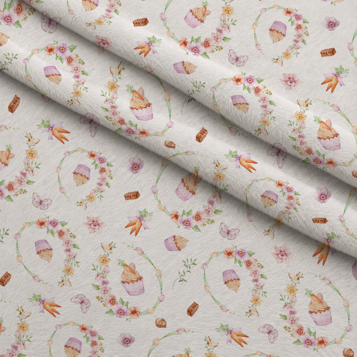 Springtime Sweets Pattern 5 Minky Fabric