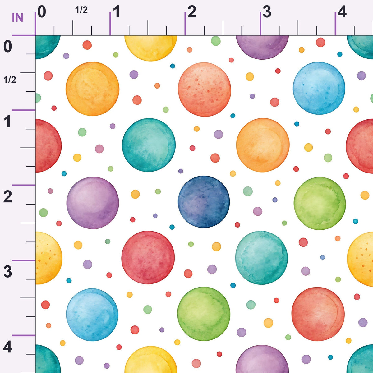 Sprinkle Party Pattern 11 Minky Fabric