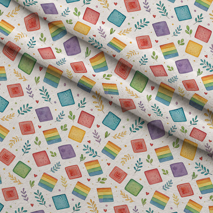 Sprinkle Party Pattern 13 Minky Fabric