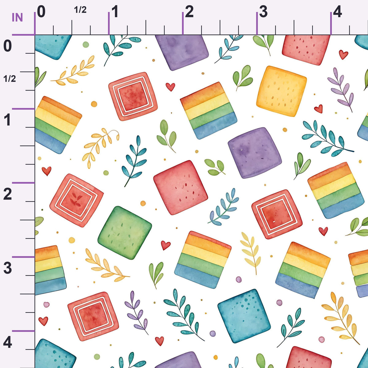 Sprinkle Party Pattern 13 Minky Fabric