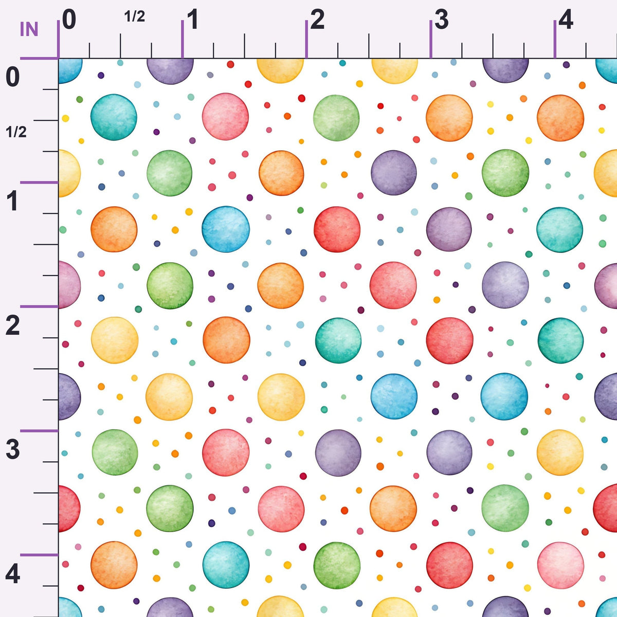 Sprinkle Party Pattern 14 Minky Fabric