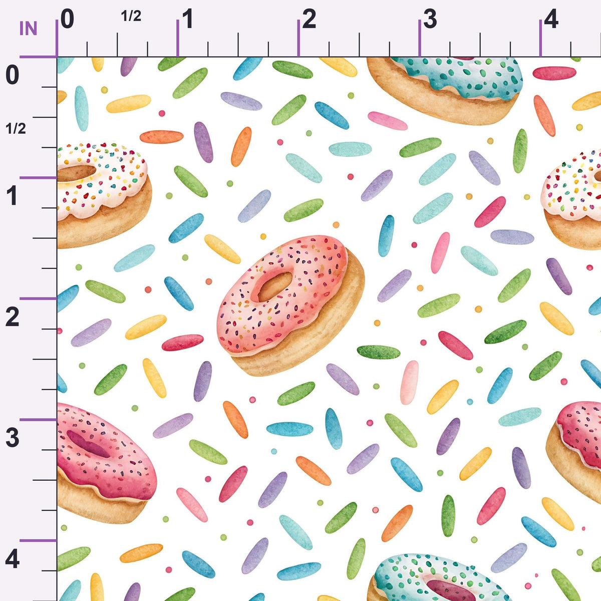 Sprinkle Party Pattern 16 Minky Fabric