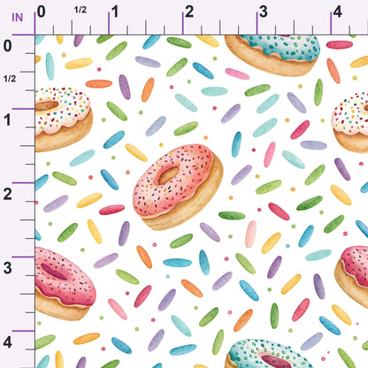 Sprinkle Party Pattern 16 Minky Fabric