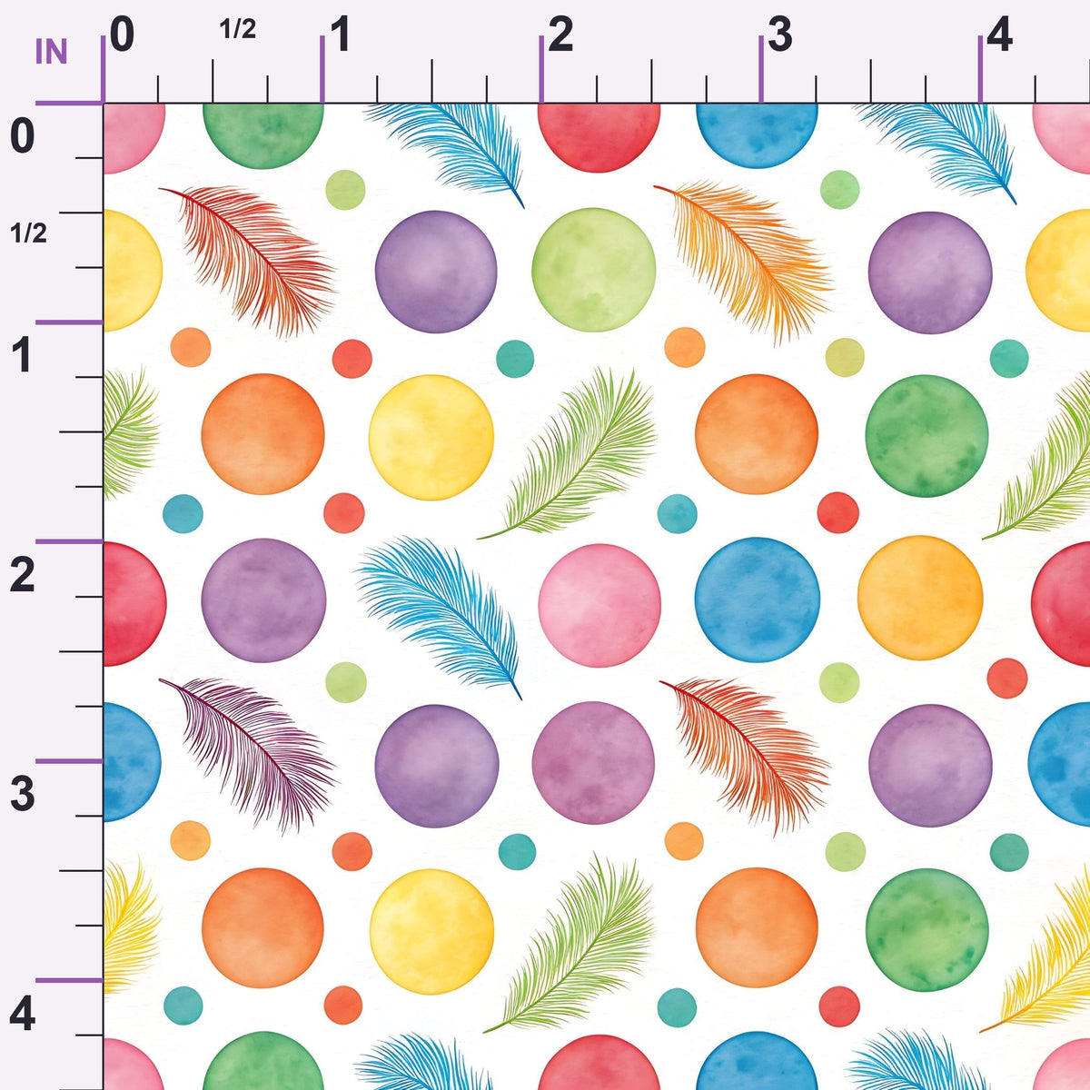 Sprinkle Party Pattern 2 Minky Fabric