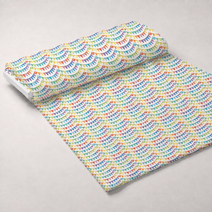 Sprinkle Party Pattern 9 Minky Fabric