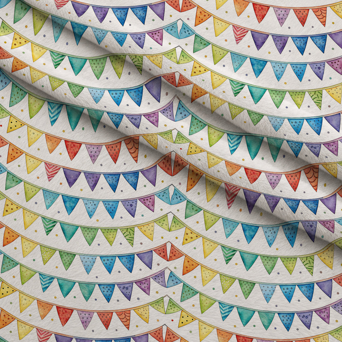 Sprinkle Party Pattern 9 Minky Fabric