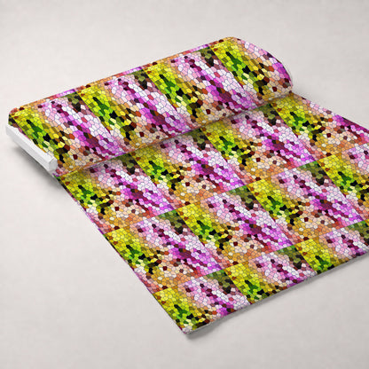 Stained Glass Dreams Pattern 1 Minky Fabric