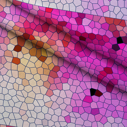 Stained Glass Dreams Pattern 10 Minky Fabric