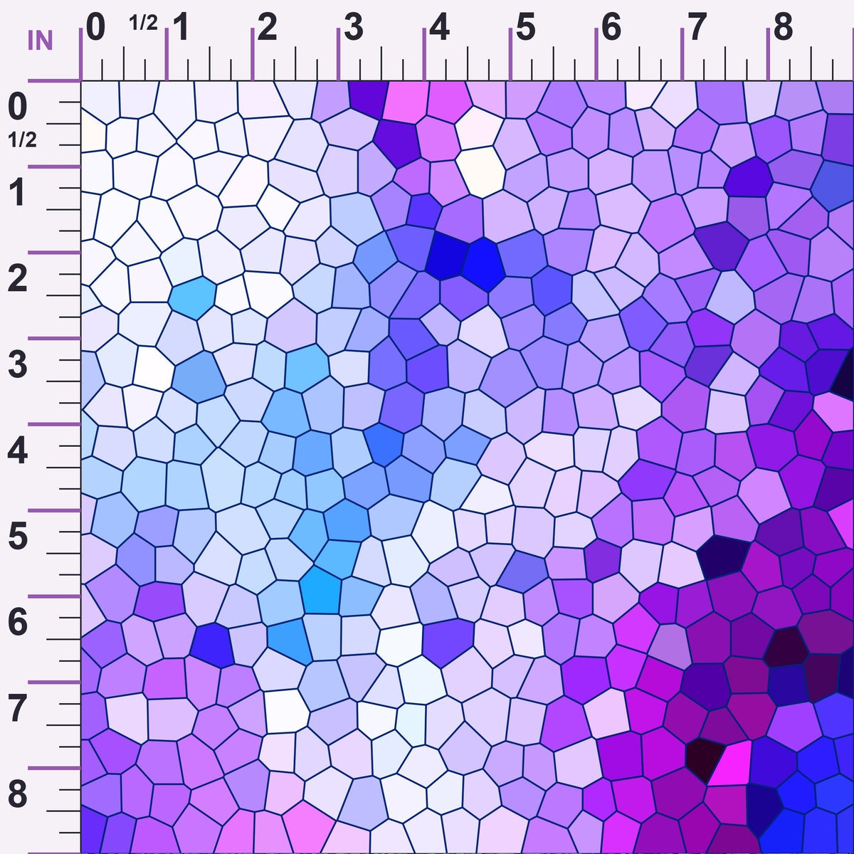 Stained Glass Dreams Pattern 11 Minky Fabric