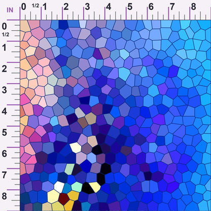 Stained Glass Dreams Pattern 14 Minky Fabric