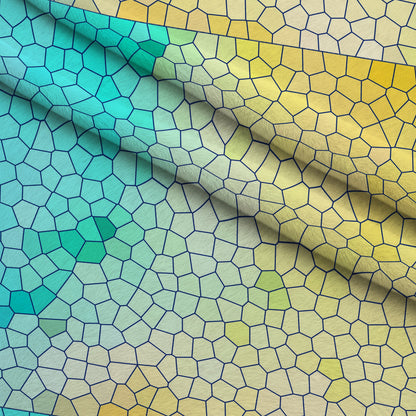 Stained Glass Dreams Pattern 16 Minky Fabric