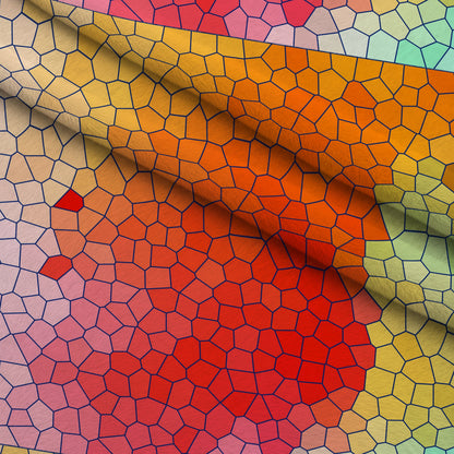 Stained Glass Dreams Pattern 18 Minky Fabric