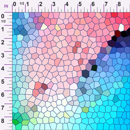 Stained Glass Dreams Pattern 4 Minky Fabric