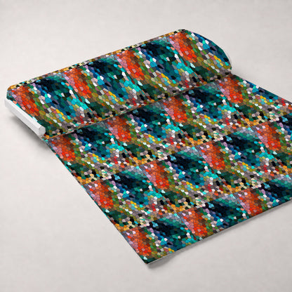 Stained Glass Dreams Pattern 7 Minky Fabric