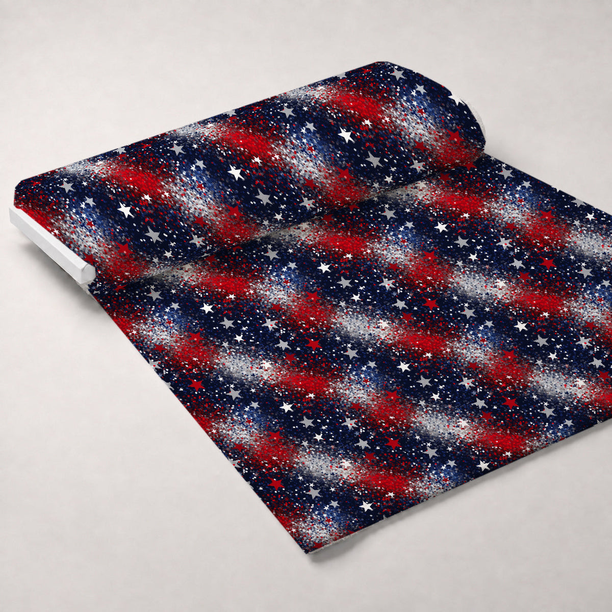 Star Spangled Confetti Pattern 8 Minky Fabric