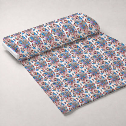 Star Spangled Sprites Pattern 1 Minky Fabric