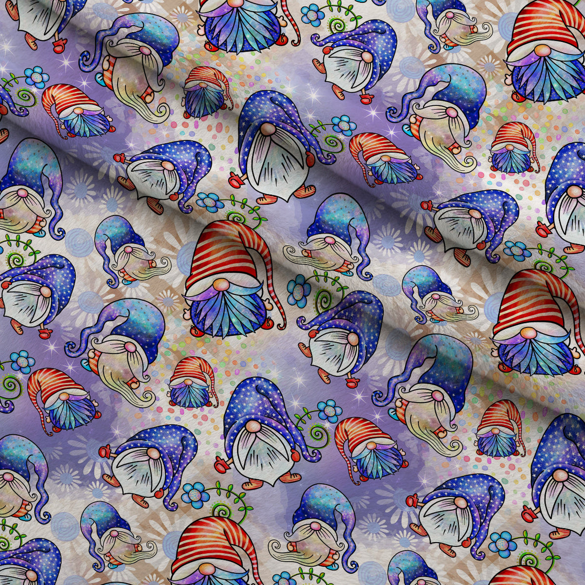 Star Spangled Sprites Pattern 12 Minky Fabric