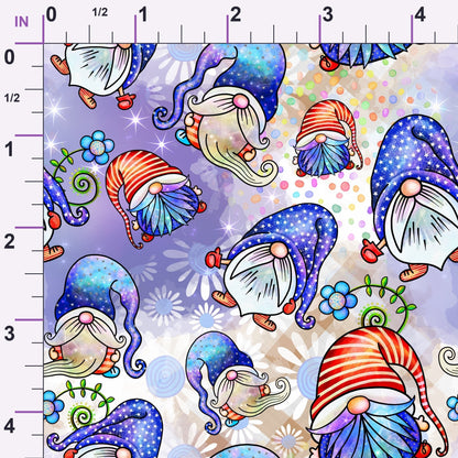 Star Spangled Sprites Pattern 12 Minky Fabric