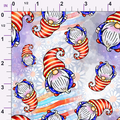 Star Spangled Sprites Pattern 2 Minky Fabric
