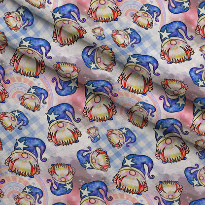 Star Spangled Sprites Pattern 3 Minky Fabric