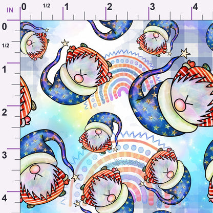 Star Spangled Sprites Pattern 5 Minky Fabric
