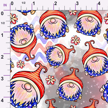 Star Spangled Sprites Pattern 6 Minky Fabric
