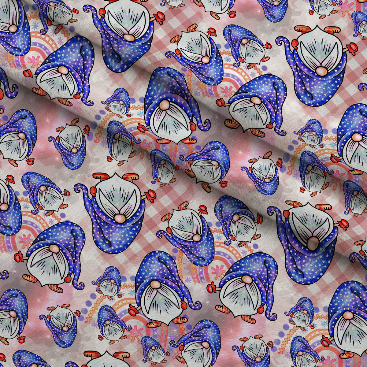 Star Spangled Sprites Pattern 7 Minky Fabric